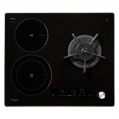 가스 인덕션 하이브리드 레인지 3구 GRA-BI320HN (LNG)