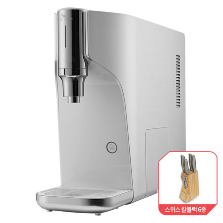 직수정수기[실버 / UV 안심케어 / 3단계 온수 온도 / 어린이 전용 버튼] WPU-A700C