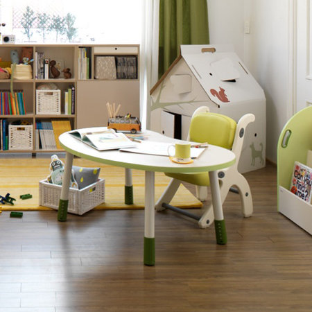 피넛 1200 일반책상(520-620mm) 그린