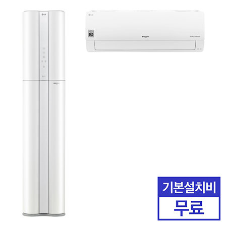 *인천/화성/수원/경북/경남권만 가능* 2in1 에어컨 (매립배관형) FQ17V8DWB2M (56.9㎡+22.8㎡) [기본설치비 무료]