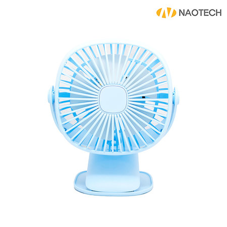 클립형 무드등 선풍기 NAO-D4040F / 블루