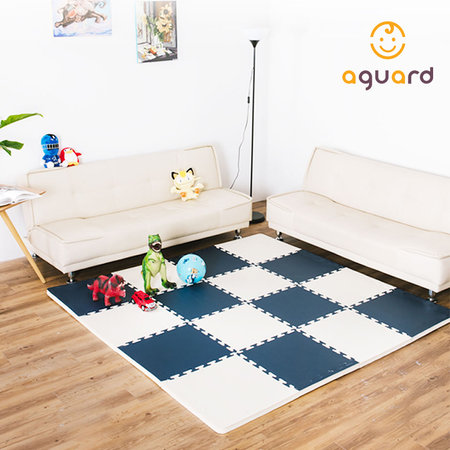 코이노매트 두께 3CM PU스킨 퍼즐매트 층간소음 방지 A 50x50cm 4ea x 2set:마일드그레이 8매