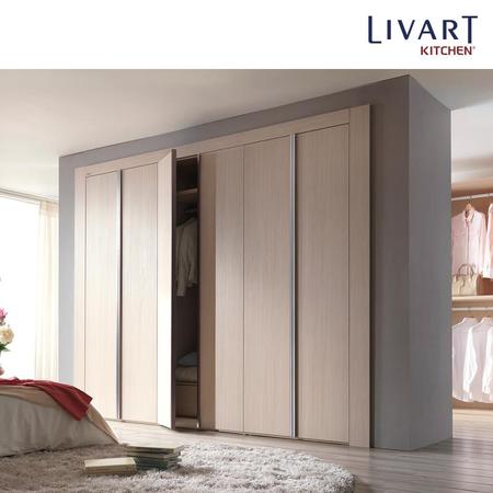 XXXX판매종료XXXX붙박이장 1400G 그레노 30cm 내추럴 오크