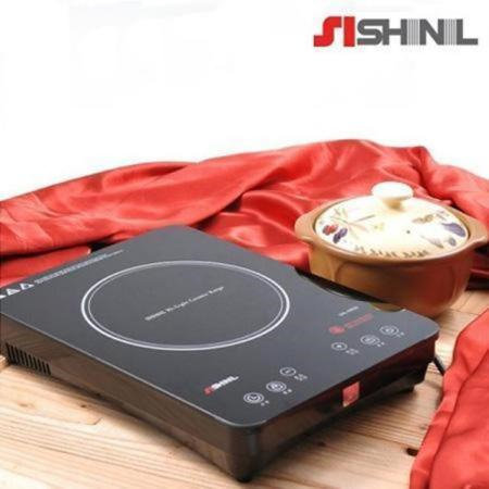 하이라이트 1구 전기레인지 SHL-KR30 [안전장치 / 보온기능 / 잔류열 표시]