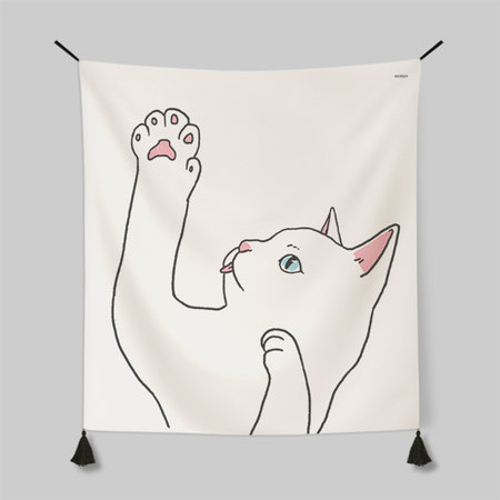 키티드로잉 패브릭포스터/가리개커튼