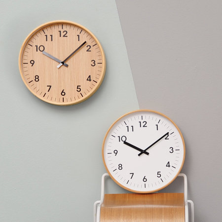 무소음 인테리어 벽시계 32cm KARA-3201M 숫자