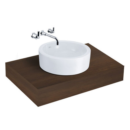 화이트 라운드탑볼 세면기 F605