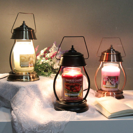 라움데코 향기솔솔 로맨스 캔들 워머+양키캔들 무광블랙