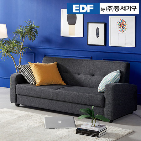 XXXXXX판매종료XXXXXX EDFby동서가구 보노 3인 수납소파 DF638592 _다크그레이