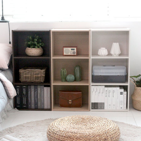 XXX삭제코드XXX3단 공간박스 CX-3N 프렌치오크