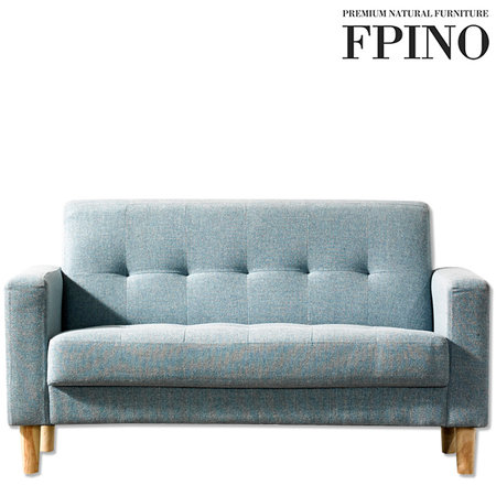 XXXXX사용안함XXXXX고급패브릭 2인용 미니소파 ha086 _블루