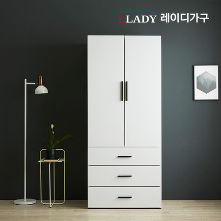더베이직 800 서랍장 옷장/장롱 _화이트