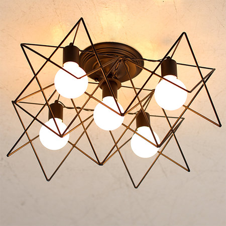 체코 5등 직부 (드라마협찬/LED겸용/식탁등/카페조명) 화이트