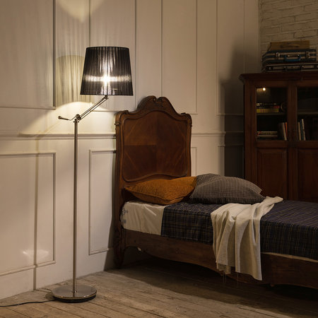 메탈 셔링 플로어 장스탠드 SS-5000 블랙