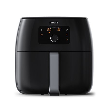 트윈 터보스타 특대형 에어프라이어 HD-9650 (1.4KG, 더블 회오리판, 보온 기능, 원터치)