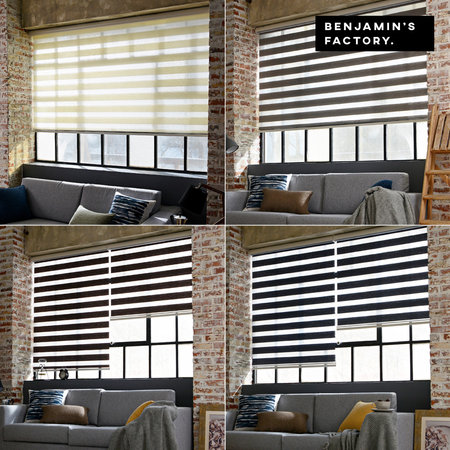 주문제작 우드룩 블라인드 베이지_좌