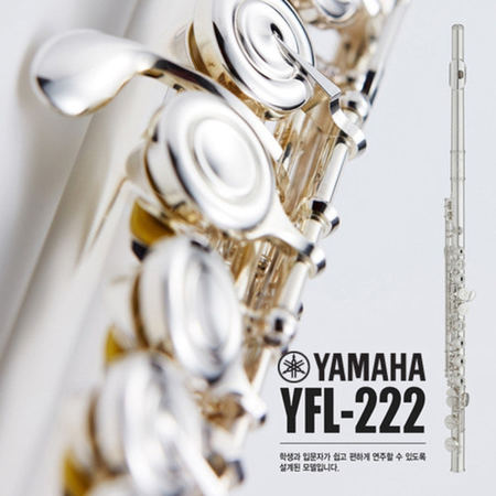 [견적가능] 야마하 교육용 플룻 플루트 YFL-222 YFL222 한국본사정품