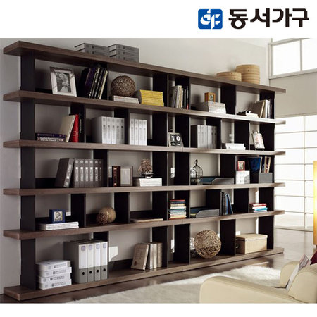  본  블랙우드 3200책장세트 _블랙우드