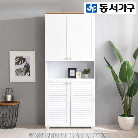  벨 800 키큰 신발장 _화이트