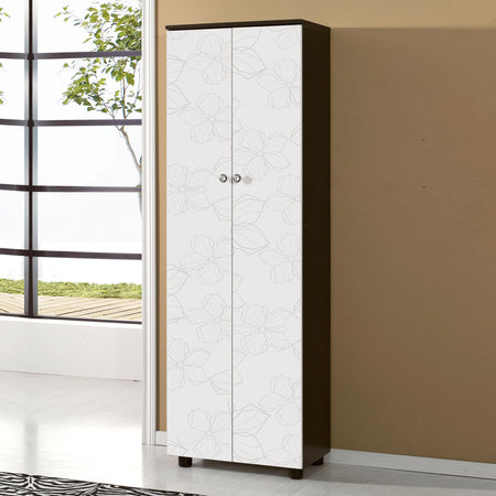 하이그로시 2X6 신발장 그레이