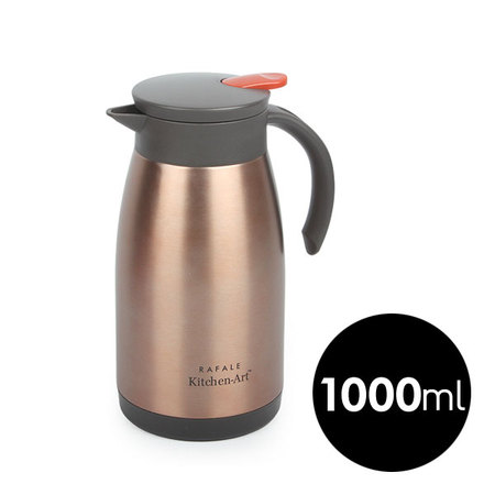뉴 골드메탈 스텐 보온포트 1000ml