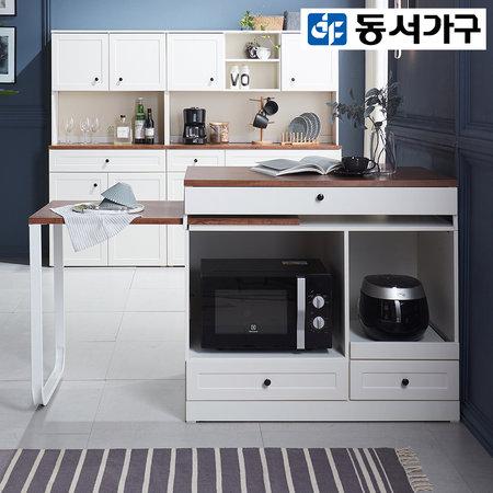 제니 아일랜드 식탁 DF911404 _그레이