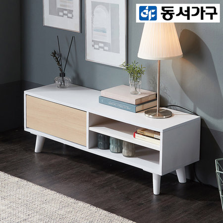 콤팩트 1000 미니 거실장 _메이플