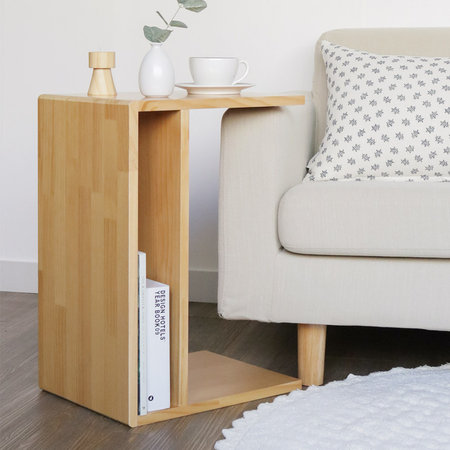 내츄럴모노 원목 코모 사이드테이블 NA-31