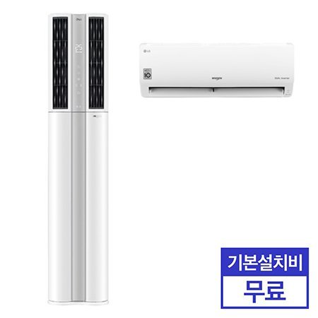 2in1 에어컨 FQ19D9DWA2 (62.6㎡+22.8㎡) 공기청정/19/7 [전국기본설치무료]