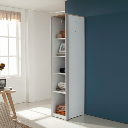 이자르 400 오픈선반장 화이트