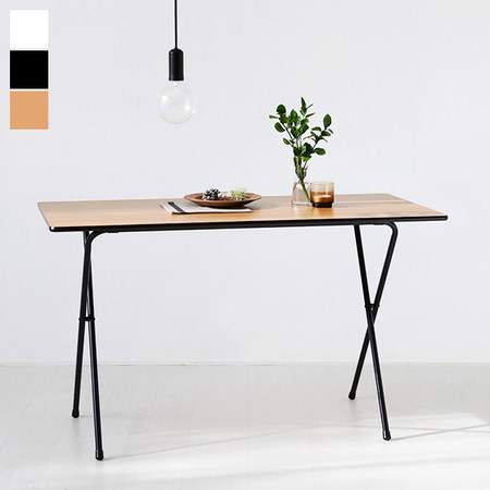 HOMATO 접이식테이블 120 SM-659NPL 빈티지화이트