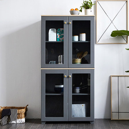 블루밍 165 장식장 A형 도브그레이