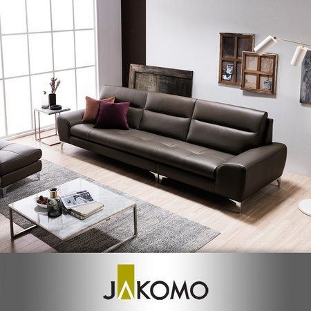 XXX사용안함XXX보테 4인 이태리 천연면피 소가죽소파+스툴 _라떼