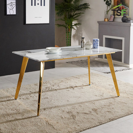 XXX중복사용안함XXX에일린 골드4인 6인 대리석식탁 1500 마블