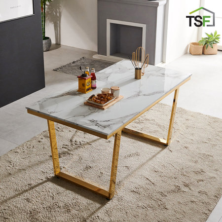 XXX중복사용안함XXX아크바 골드4인 6인 대리석식탁 1500 마블