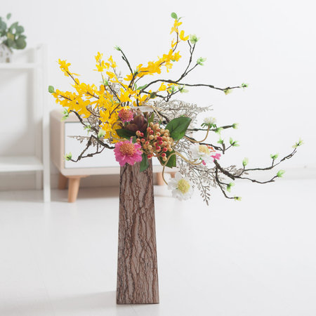 데이지개나리화병set 73cmR (조화) FMFUFT 데이지개나리화병set 73cmR