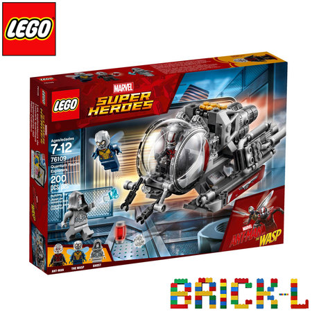 레고 76109 슈퍼히어로 앤트맨 퀸텀 렐름 탐험가 BR