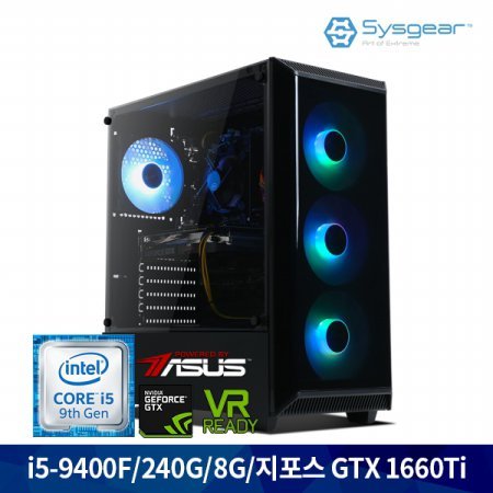 시그니처 게이밍컴퓨터 ICG9416 i5 10400F/RTX3060/16G/480G 조립PC