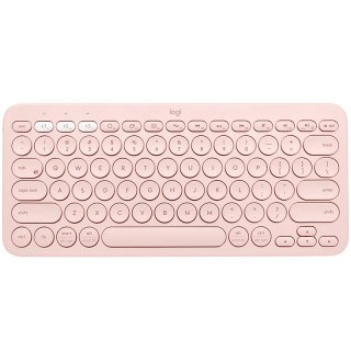 [정품]텐키리스 블루투스 멀티 디자이스 키보드 K380[핑크]