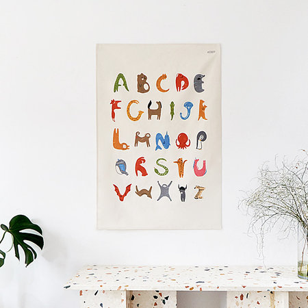 키즈 패브릭 포스터 / 가리개 커튼