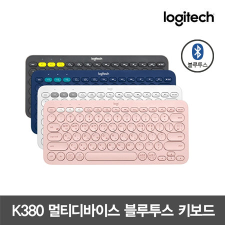 [정품]텐키리스 블루투스 키보드 K380[블루]