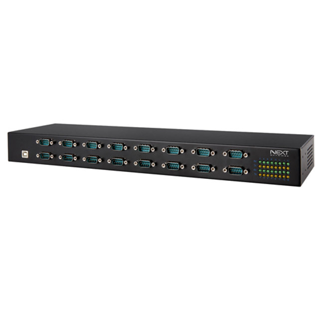 16포트 USB to RS232/422/485 시리얼허브 NEXT-232RS16