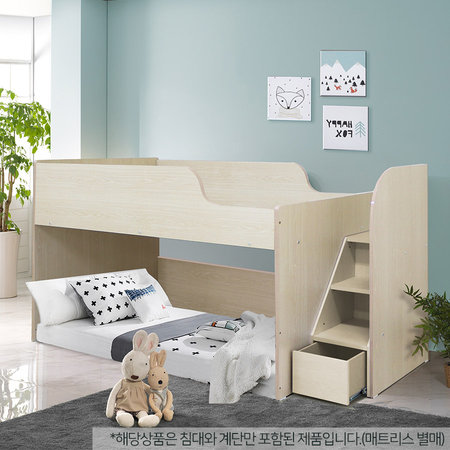 러디 1800 침대세트 (매트미포함) 오크
