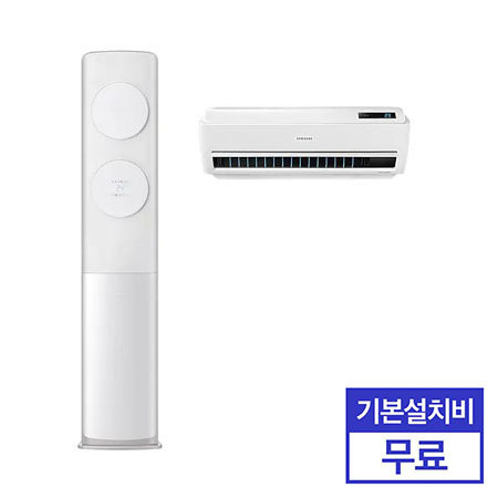 2in1 무풍 에어컨 AF19R7573PZR (62.6㎡+18.7㎡)