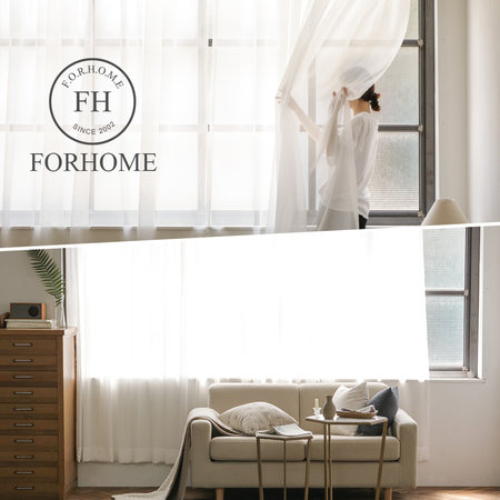 감성 커튼 모음(쉬폰/린넨/자수) 베이직 쉬폰 커튼