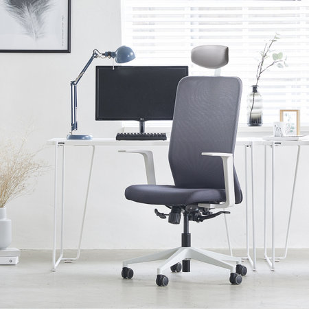 듀오백 Q1W 메쉬 사무용 컴퓨터 책상 의자