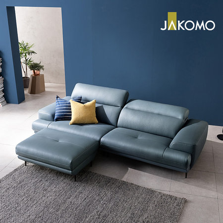 프레디3.5인기능성슈렁큰천연면피소가죽소파+스툴