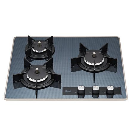 빌트인 가스레인지 3구 RBR-PF6601LDN (LNG, 블루, 자동불조절, 원터치 자동점화)