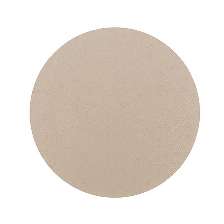직작 토고 원형 테이블매트_스톤 베이지