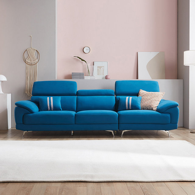 솔트 아쿠아텍스 소파 (3인용/4인용)- 스툴선택